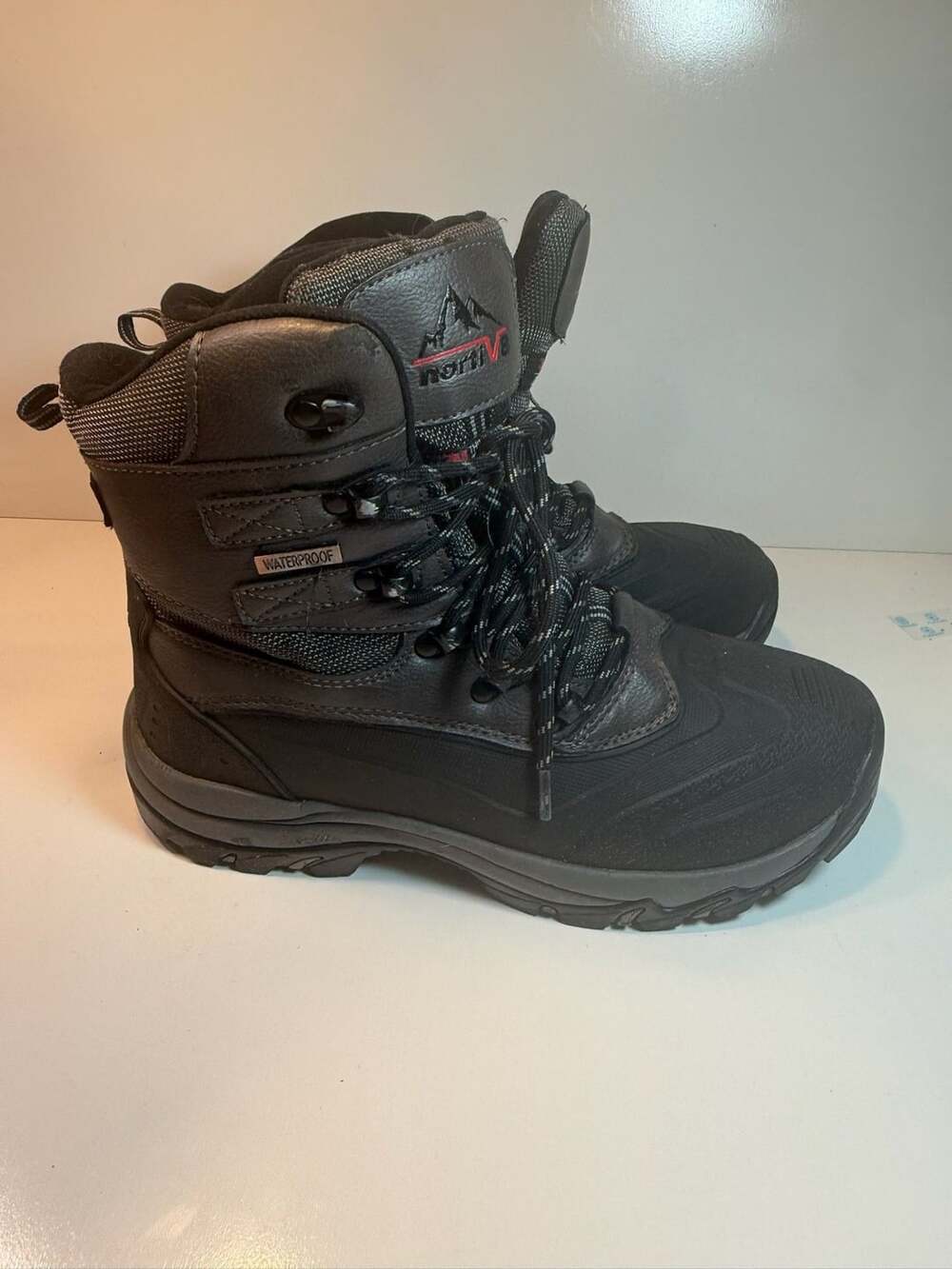 Nortiv 8 Men's Waterproof 3M Thinsulate Insulated Winter Snow Boots